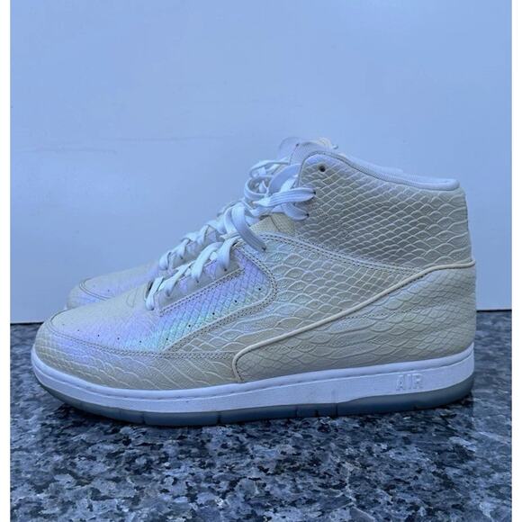 Nike Air Python Premium Deluxe Pearl White Ice Men\'s 12 Sneakers 705066-101 main image 6